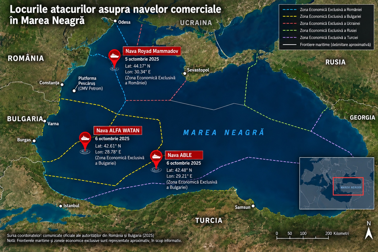 Atacuri cu drone în Marea Neagră